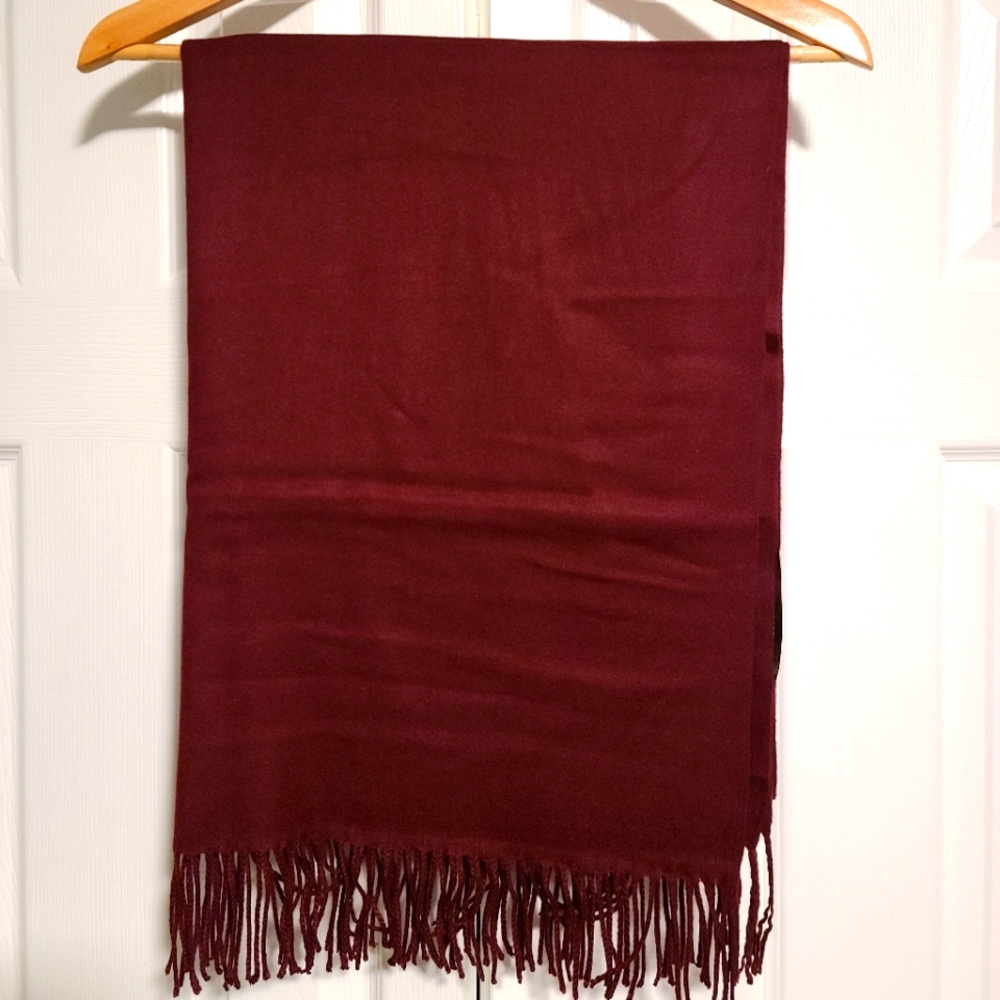 White House Black Market Fringe Wrap